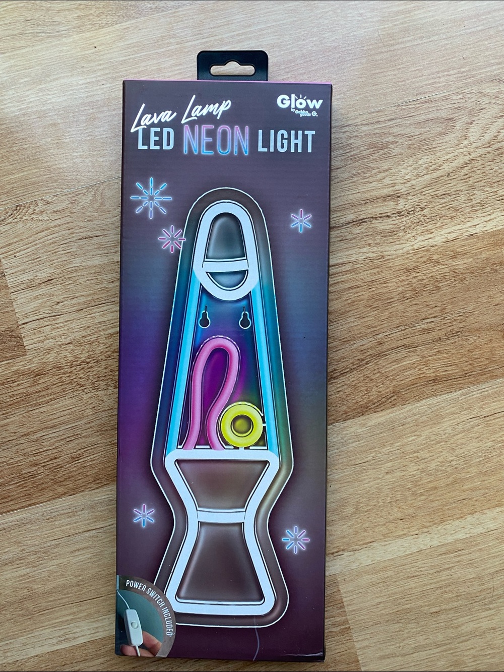 LED Neon Lava Lamp Wall Light unopened